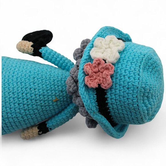 Handcrafted Amigurumi Doll With Removable Hat - Picture 5 of 7